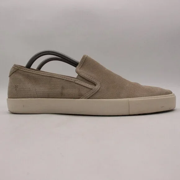 Frye | Shoes | Frye Brett Perforated Tan Leather Mens Size 